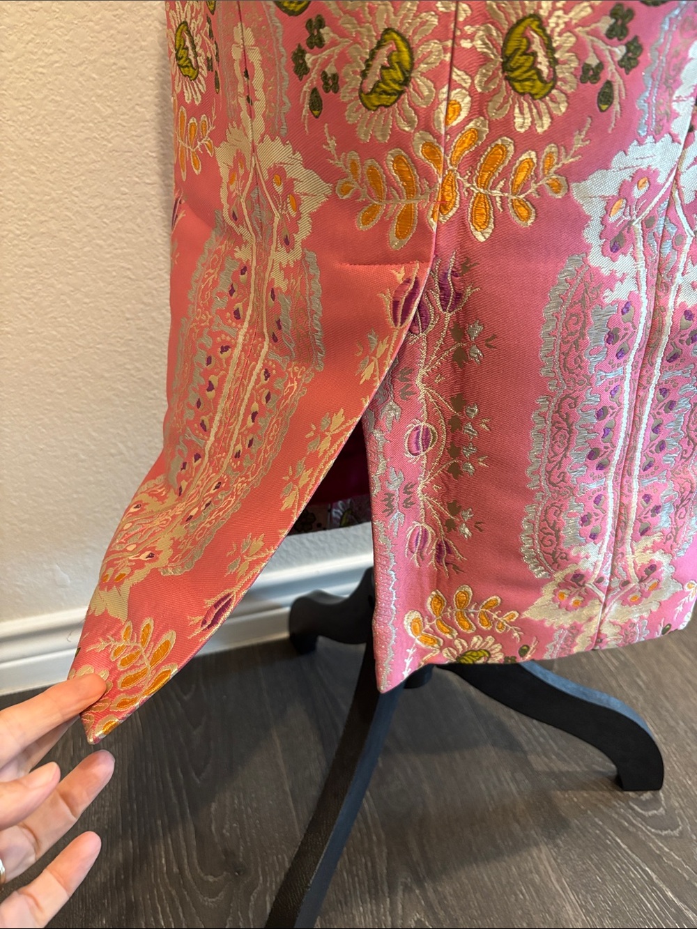 ETRO Milano Nashville Metallic Brocade Sheath Dress - Picture 6 of 8